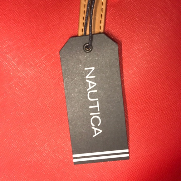 Red Nautica Signals Tote Bag (NWT) - Picture 3 of 6
